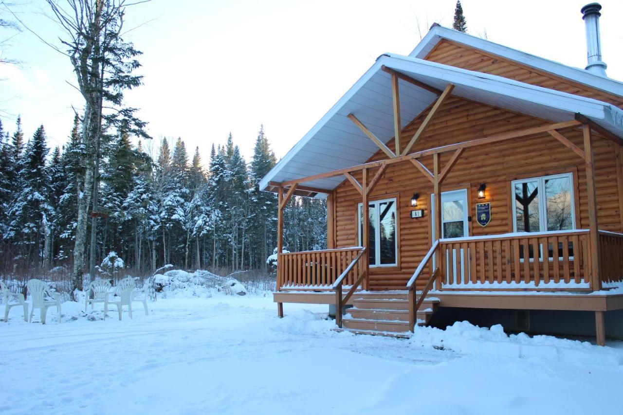 Chalets Du Domaine - De Luxe Notre-Dame-Des-Bois Exterior photo